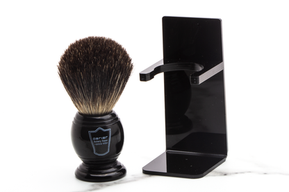 Parker | Pure Badger Brush with Black Stand - Pre-Owned