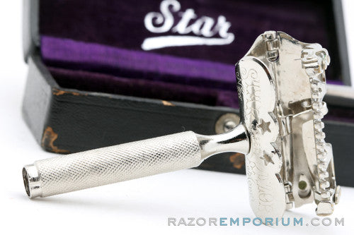 1910's Kampfe Bros. STAR Single Edge Safety Razor Set