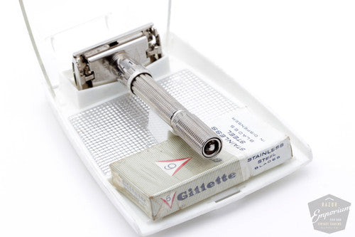 1963 Gillette I3 Slim Adjustable Original Case