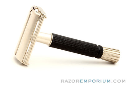1979 Z4 Gillette Black Handle Super Speed Safety Razor