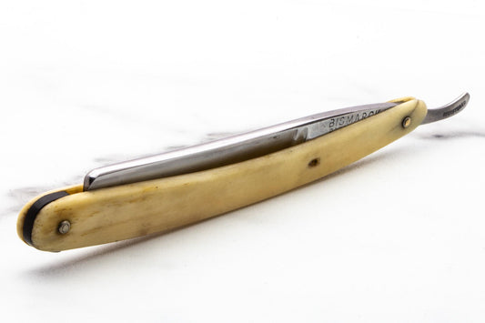 4/8" Restored 406 Bismarck Razor Works Straight Razor