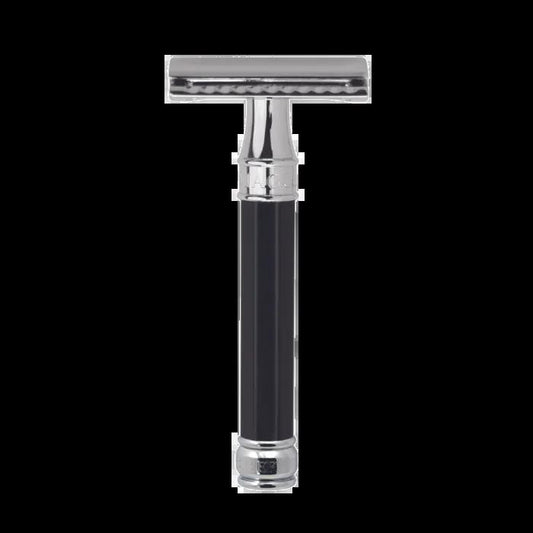 Edwin Jagger | DE86 Double Edge Safety Razor Octagonal Black