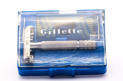 1954 Z4 Gillette Super Speed Double Edge Safety Razor Set | Original Condition