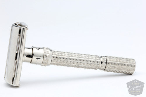 1964 Gillette J3 Slim Adjustable Double Edge Safety Razor