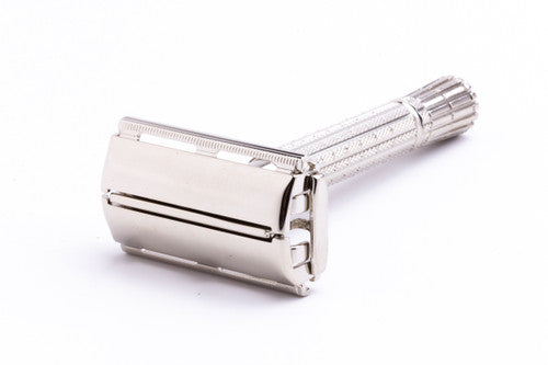 1962 Gillette Flair Tip Super Speed Razor Factory Nickel Revamp H3