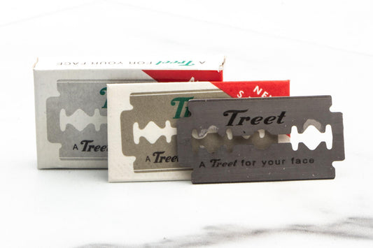 Treet New Steel Double Edge (DE) Razor Blades