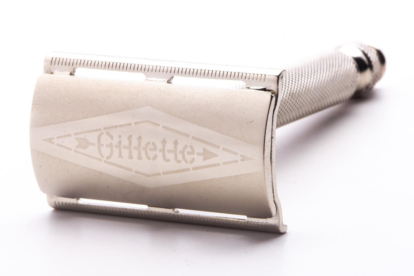 1956 B4 Gillette Ball End Tech  Double Edge Safety Razor | Original Condition