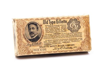 1920's Gillette "Brownie" Old Type Ball End Safety Razor | Original Condition
