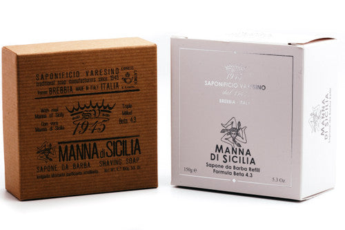 Saponificio Varesino | Manna di Sicilia Shaving Soap Refill: Beta 4.3