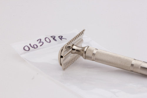 1930s Gillette NEW Short Comb  Safety Razor | Factory Nickel Revamp