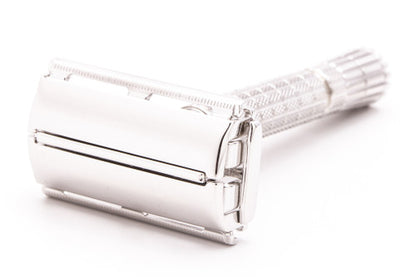 1957 C1 Gillette Flare Tip Super Speed Safety Razor  | Rhodium Revamp