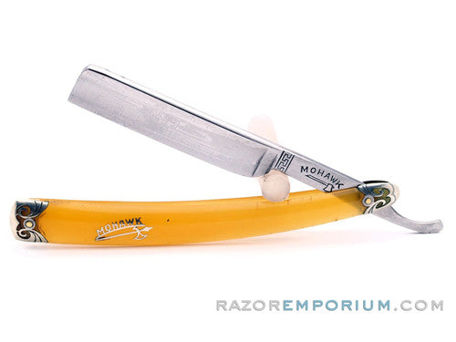 9/16" Ernst Forst B.S. House "Mohawk" Straight Razor w/ Original Scales | Germany