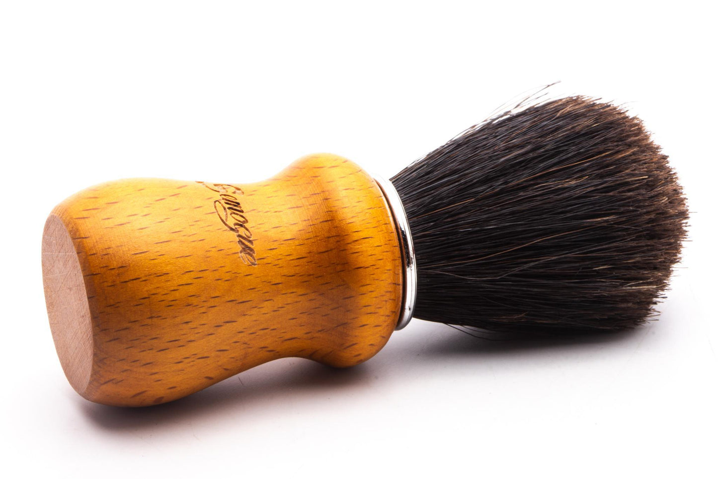 Semogue | Pharos-C3 Yellow Pure Black Horse Hair Shaving Brush