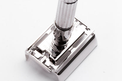1958 D3 Gillette TTO Fatboy Adjustable Double Edge Safety Razor | Rhodium Revamp