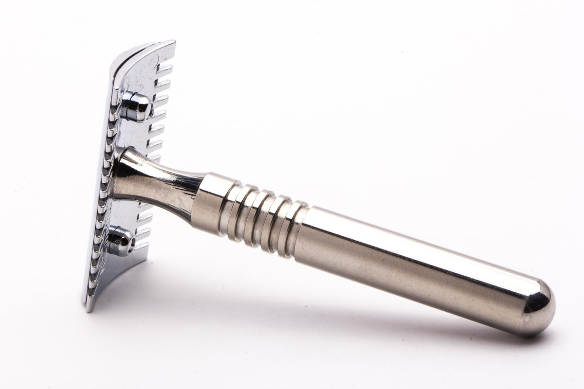 Three Prong Razor Three Peice Open Comb Double Edge Safety Razor | Made In New Zealand ...
