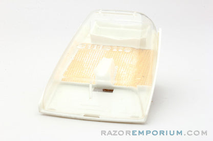 1960's Gillette Slim Adjustable Original White & Gold Case