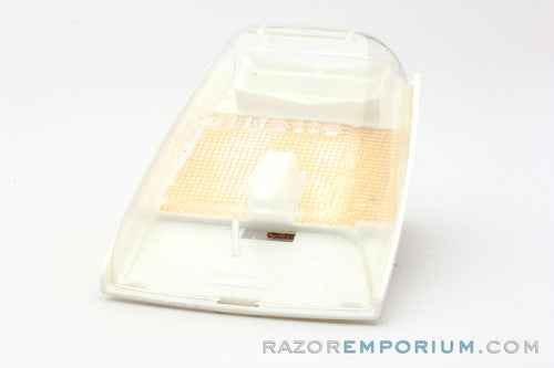 1960's Gillette Slim Adjustable Original White & Gold Case