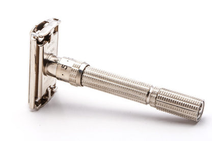 1965 K4 Gillette Slim Adjustable TTO DE Safety Razor With Case |  Original Condition