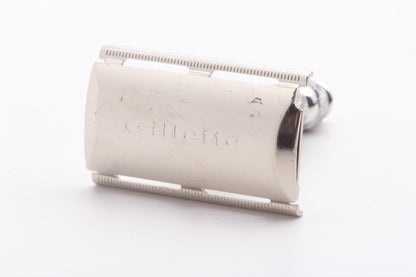 1971 R2 Gillette Ball End Travel Spiral Handle Safety Razor | Original Condition
