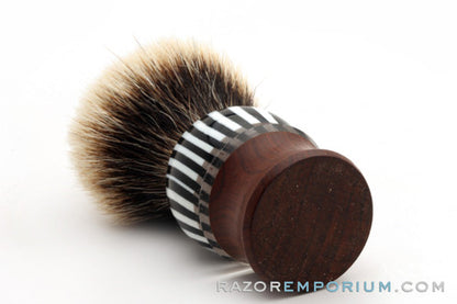 Artisan Shave Brush Badger 25mm Luxury Unique Handle