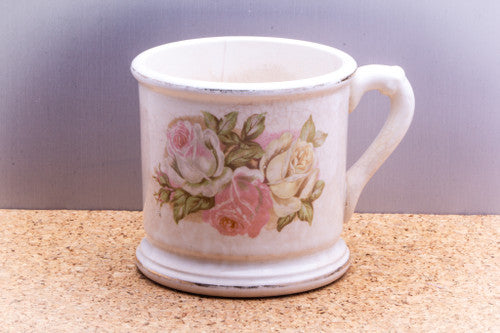 Floral Shaving Mug