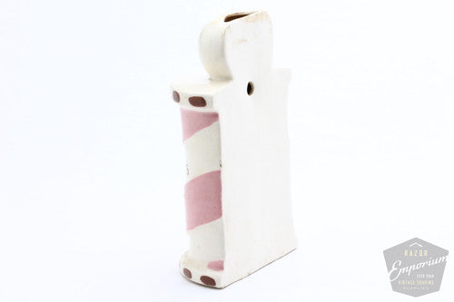 Porcelain Pink Barber Pole | Blade Safe
