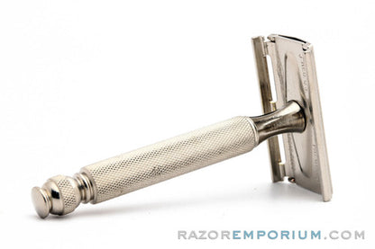 1966 Gillette Ball End Tech Double Edge Safety Razor - L4