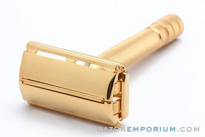 1947-51 Gillette TTO Milord Safety Razor 24K Gold Revamp