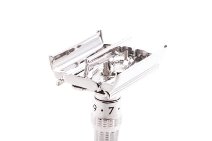 1967 M1 Gillette Slim Adjustable Double Edge Safety Razor | Rhodium Revamp