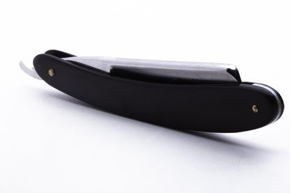 8/8"  Ertan Süer "Barbas Duras" Straight Razor | Ebony Wood Scales