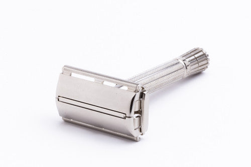1958 Gillette TV Super Speed Razor with  Red Case - D1