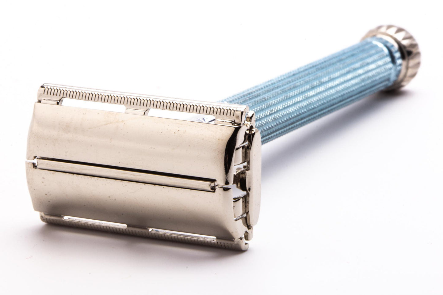 1967 M2 Gillette Blue Star Lady Gillette DE Safety Razor | Original Condition