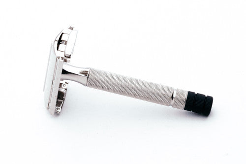 1952 Gillette Black Tip Super Speed Safety Razor + Case
