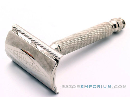 1950's Gillette Tech Safety Razor w/ Red Box