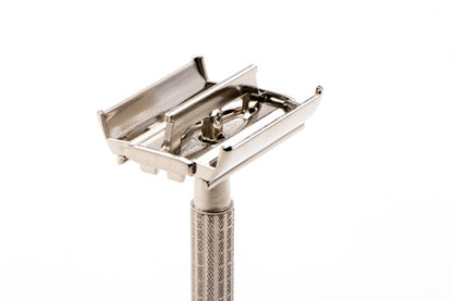 1957 C4 Gillette Flare Tip TTO Super Speed Safety Razor  | Factory Nickel Revamp
