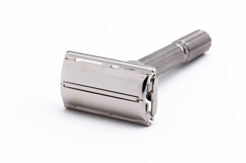 1967 Gillette Slim Adjustable Double Edge Safety Razor & Case M2