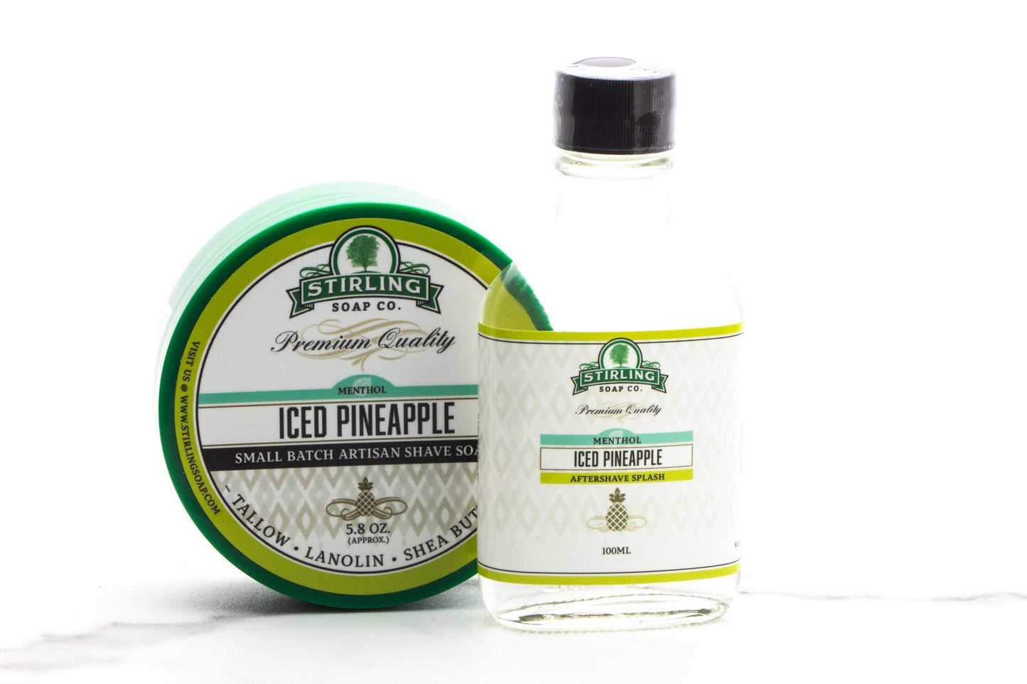 Stirling Soap Co | Iced Pineapple with Menthol Aftershave Splash