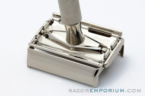 1953 Gillette Super Speed (DE) Safety Razor Y4 | Factory Nickel Revamp