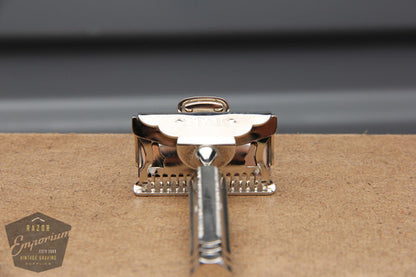 Star 1912 Style Single Edge (SE) Safety Razor * REVAMPED - Nickel