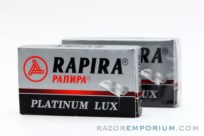 Rapira Platinum Lux Russian Double Edge (DE) Blades