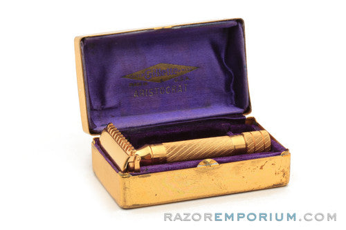1934 Gillette Aristocrat Deluxe Christmas Special Case | 24K Revamp