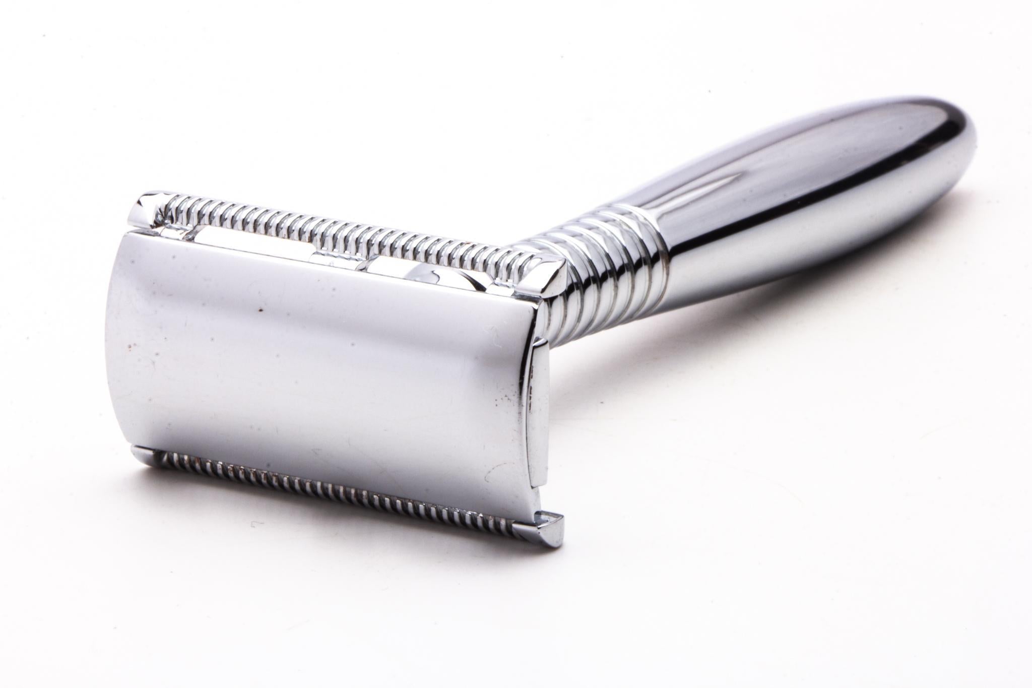 Unbranded Razor Unbranded | Closed Comb Polished Double Edge Safety Razor – Razor Emporium