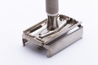 1952 X3 Gillette Black Tip Super Speed Safety Razor Set | Original Condition