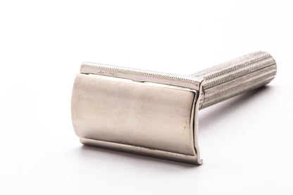 1940's Gillette Fat Handle Tech Double Edge Safety Razor | Original Condition
