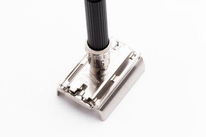 1970 Gillette Super Adjustable 109mm Double Edge Safety Razor P2 | Factory Nickel Revamp
