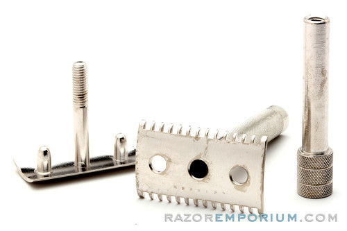 1920 Gillette Single Ring DE Safety Razor