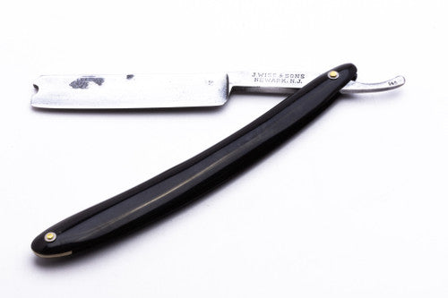 5/8" J WISS & Sons Hollow Straight Razor | Newark, NJ USA