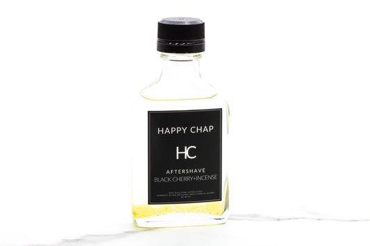 Happy Chap | Black Cherry & Incense Aftershave Splash