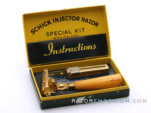 1950's Schick Special Kit Injector w/ Bakelite Handle & Orig. Box