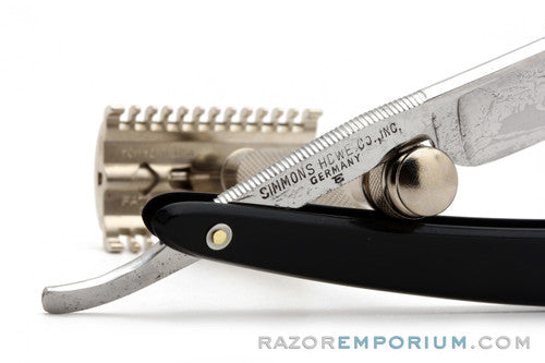 5/8" Simmons Keen Kutter Royal No 419 Straight Razor | Original Scales | Sheffield